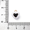 Alloy Enamel Charms ENAM-E362-09E-3