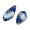 4Pcs Transparent Epoxy Resin Butterfly Wings Pendants RESI-C057-06C-2