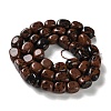 Natural Mahogany Obsidian Beads Strands G-P497-01D-02-3