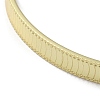 Rack Plating Brass Textured Bangles BJEW-M039-03G-3