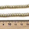 Electroplated Synthetic Non-magnetic Hematite Beads Strands G-H327-G01-02C-4