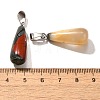 Natural Bloodstone Pendants G-T081-37-3