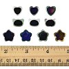 20Pcs 10 Styles Two Tone Glass Mood Beads GLAA-FS0002-30-5