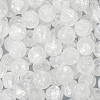 2Strands Crackle Glass Beads Strands GLAA-LT0001-01C-1