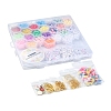 DIY Candy Color Bracelet Wine Glass Charm Making Kit DIY-YW0006-21-7