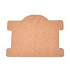 Kraft Paper Bracelet Display Card with Hanging Hole CDIS-T004-07-2