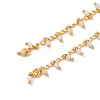 Brass Cable Chain Necklace Making KK-K337-12G-03-2