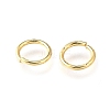 Brass Open Jump Rings KK-V007-004G-07-2