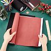 2 Sheets 2 Colors Faux Suede Book Covers DIY-CP0011-10B-3