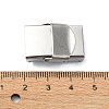 201 Stainless Steel Watch Band Clasps STAS-C089-05C-P-3