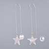 (Jewelry Parties Factory Sale)Cellulose Acetate(Resin) Stud Earrings EJEW-JE03422-4