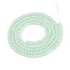 Imitation Jade Glass Beads Strands GLAA-T028-2mm-11G-2