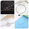 1M Rhodium Plated 925 Sterling Silver Curb Chains STER-BBC0007-95-6