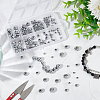 ARRICRAFT 130Pcs 4 Styles Electroplated Non-magnetic Synthetic Hematite Beads Strands G-AR0005-91-4