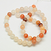 Natural Pink Aventurine Beads Strands G-G509-4mm-01-2