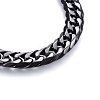 304 Stainless Steel Curb Chain Necklaces NJEW-H493-20B-2