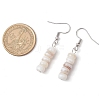 Natural Freshwater Shell Dangle Earrings EJEW-JE06259-3