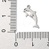 Non-Tarnish 304 Stainless Steel Charms STAS-S138-01P-04-3