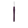 TPR Handle Aluminum Crochet Hook Needles TOOL-K016-05G-1