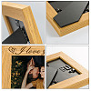 Natural Wood Photo Frames DIY-WH0234-014-4