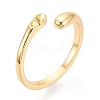 Brass Cup Peg Ring Settings LS-KK-N274-29G-1