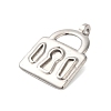 Non-Tarnish 304 Stainless Steel Pendants STAS-N103-53P-2