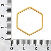 Brass Linking Rings KK-Z126-02G-3