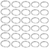 SOFPLATE 600Pcs 3 Styles 304 Stainless Steel Split Rings STAS-SP0001-64-1