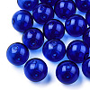 Transparent Blow High Borosilicate Glass Globe Beads X-GLAA-T003-09F-4