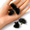 Faux Mink Fur Tassel Pendant Decorations FIND-YW0002-24A-3