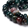 Natural Moss Agate Beads Strands X-G-I194-21-2