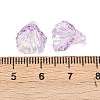 Transparent Acrylic Bead Caps OACR-G054-03K-3