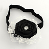 Fashionable Elastic Baby Lace Headbands Hair Accessories OHAR-Q002-11K-1