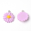 Resin Pendants RESI-WH0014-39A-1