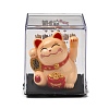 Plastic Solar Powered Japanese Lucky Cat Figurines DJEW-K023-01B-1