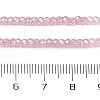 Transparent Gradient Color Cubic Zirconia Strand ZIRC-NH0002-01E-4