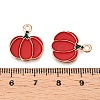 Thanksgiving Day Theme Alloy Enamel Pendants LS-ENAM-T020-35M-3