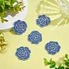 10Pcs Hotfix Glass Rhinestone DIY-WR0004-87A-4