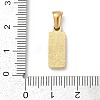 304 Stainless Steel Pendants STAS-Z120-03X-G-3