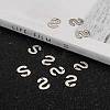 Tarnish Resistant 304 Stainless Steel Letter Charms STAS-O072-S-4