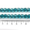 Transparent Glass Beads EGLA-A035-T8mm-D12-5