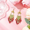304 Stainless Steel Dangle Earrings EJEW-MZ00513-02-1