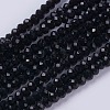 Opaque Solid Color Glass Bead Strands LS-GLAA-F076-A14-1