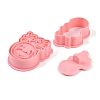 Christmas Plastic Cookie Candy Food Cutters Molds DIY-K080-02-3