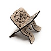 Wooden Lesser Bairam Book Stand Holder for Koran ODIS-WH0025-41A-1