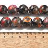 Natural Multi-Color Agate Beads Strands G-A261-B06-14mm-5