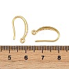 Brass Earring Hooks KK-B137-15G-01-3