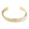 Ion Plating(IP) 304 Stainless Steel Cuff Bangle BJEW-K238-10G-2