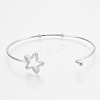 Tarnish Resistant 304 Stainless Steel Bangles LS-STAS-N084-01-3