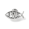 Alloy Brooches for Backpack Clothes JEWB-P039-05P-1